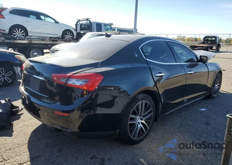 2014 Maserati Ghibli S z USA, uszkodzony, nr VIN ZAM57RTA4E1087523